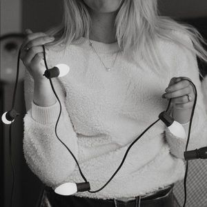 Fuzzy Sherpa sweatshirt